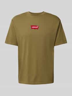 Levis LEVI'S Badge Batwing T-Shirt Green- Heren Green