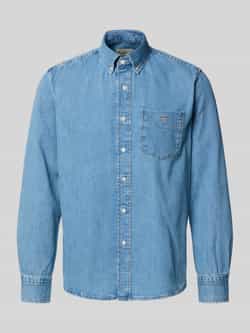 Gant Regular fit jeansoverhemd met button-downkraag