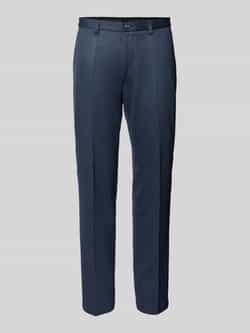 Roy Robson Slim fit pantalon met structuurmotief