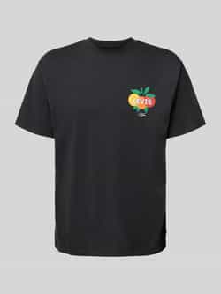 Levi's T-shirt met motief- en labelprint