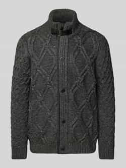 PME Legend Gebreid vest met opstaande kraag