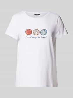 MORE & MORE T-shirt met motiefprint