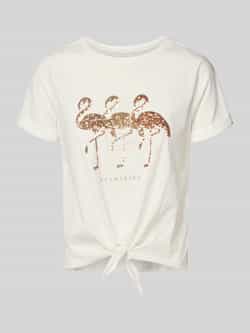 Only Regular fit T-shirt van puur katoen model 'DORA'