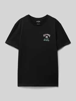 Billabong T-shirt met labelprint model 'KNOW THE FEELING'