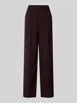 Someday Wide leg stoffen broek met vaste persplooien model 'Cakura'