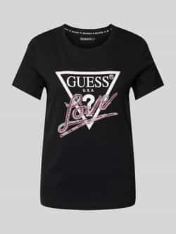Guess T-shirt Korte Mouw CN SS LOVE TRIANGLE W5GI05 I3Z14