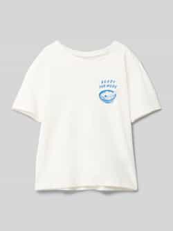 jack & jones T-shirt met motiefprint