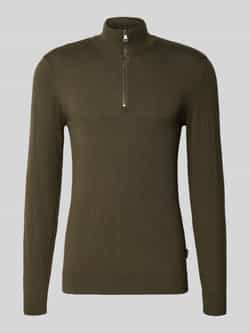 Blend Schipperstrui van katoenmix in gebreide look