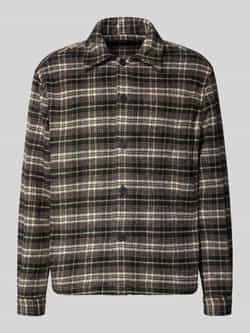 MCNEAL Regular fit overhemdjack met kentkraag