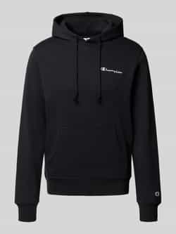 Champion Hoodie met labelstitching