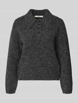 Gestuz Gebreide pullover met polokraag model 'alpha'