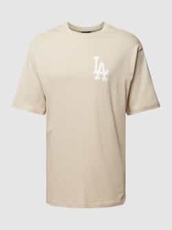 New era T-shirt met ronde hals model 'FISH GRAPHIC'