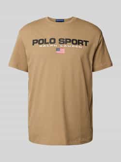 Polo Sport T-shirt met labelprint