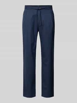MCNEAL Regular fit stoffen broek met elastische band