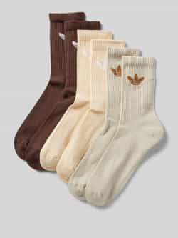 Adidas Originals 6 PACK Trefoil Cushion Crew Socks unisex Sokken multicolor Maat 43-45 Kleding