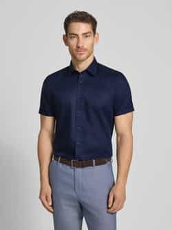 Tommy Jeans T-shirt met korte knoopsluiting in zwart online kopen | P&C