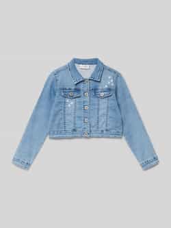 Happy Girls Jeansjack met motiefstitching