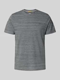 Camel active Regular fit T-shirt met ronde hals model 'Melange'