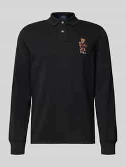 Polo Ralph Lauren Classic fit poloshirt met labelstitching
