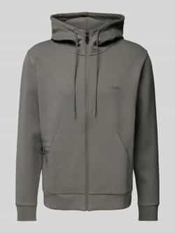 Hugo Boss Groene Rits Hoodie Stijlvolle Casual Kleding Green Heren