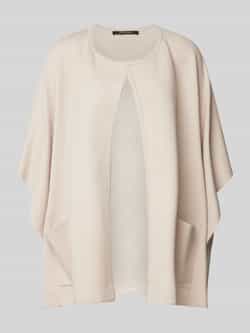 Comma Cardigan met opengewerkte voorkant