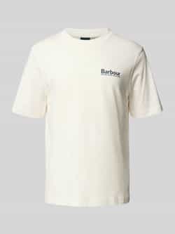Barbour Regular fit T-shirt van puur katoen