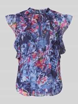 Lauren Ralph Lauren Regular fit blouse met volants model 'PERLETTE'