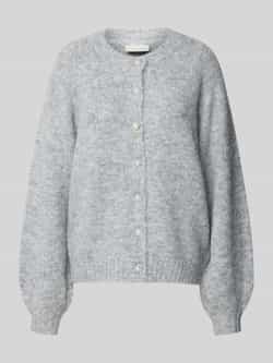 FREE QUENT Gebreid jack met ronde hals model 'Luisa'