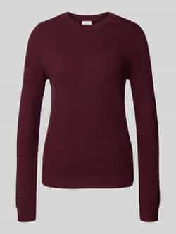 Vila Trui met ronde hals VIDALO O-NECK L S KNIT TOP- NOOS