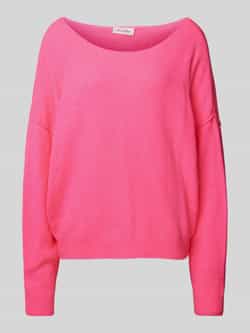 American vintage Gebreide pullover met ribboorden model 'DAMSVILLE'