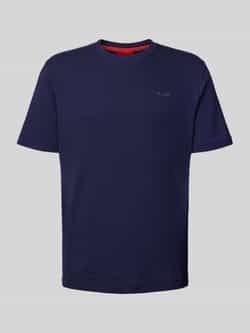 HUGO Regular fit T-shirt van katoenmix model 'AUSTIN'