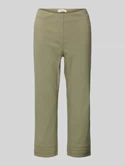 STEHMANN Slim fit broek met verkort model 'Ina'