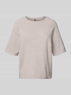 Pieces Regular fit T-shirt met raglanmouwen model 'BREE'