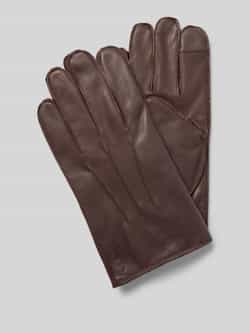 Polo Ralph Lauren Leren handschoenen met siernaden