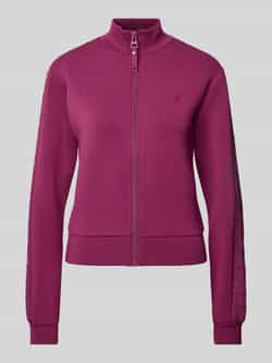 Guess Activewear Sweatjack met labelpatch model 'NEW ALLIE'