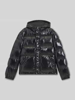 HUGO Regular fit gewatteerd jack met capuchon model 'BARO'