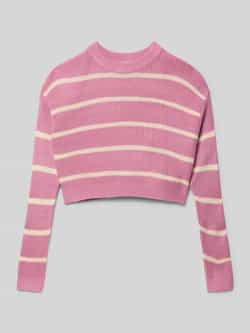 s.Oliver RED LABEL Boxy fit gebreide pullover met streepmotief