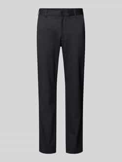 Christian Berg Men Regular fit chino met ceintuurlussen