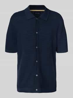 Christian Berg Men Regular fit poloshirt met doorknoopsluiting