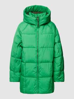 Only Oversized gewatteerde lange jas met capuchon model 'LASTA'