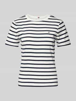 TOMMY HILFIGER Dames Tops & T-shirts Slim Cody C-nk Ss Blauw