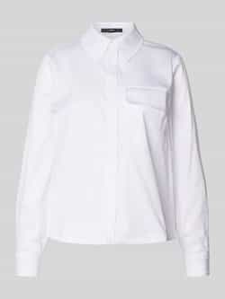 Zero Regular fit overhemdblouse met paspelzak op de borst