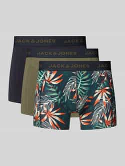 Jack & jones Boxershort met deelnaden in een set van 3 stuks model 'LOUI'