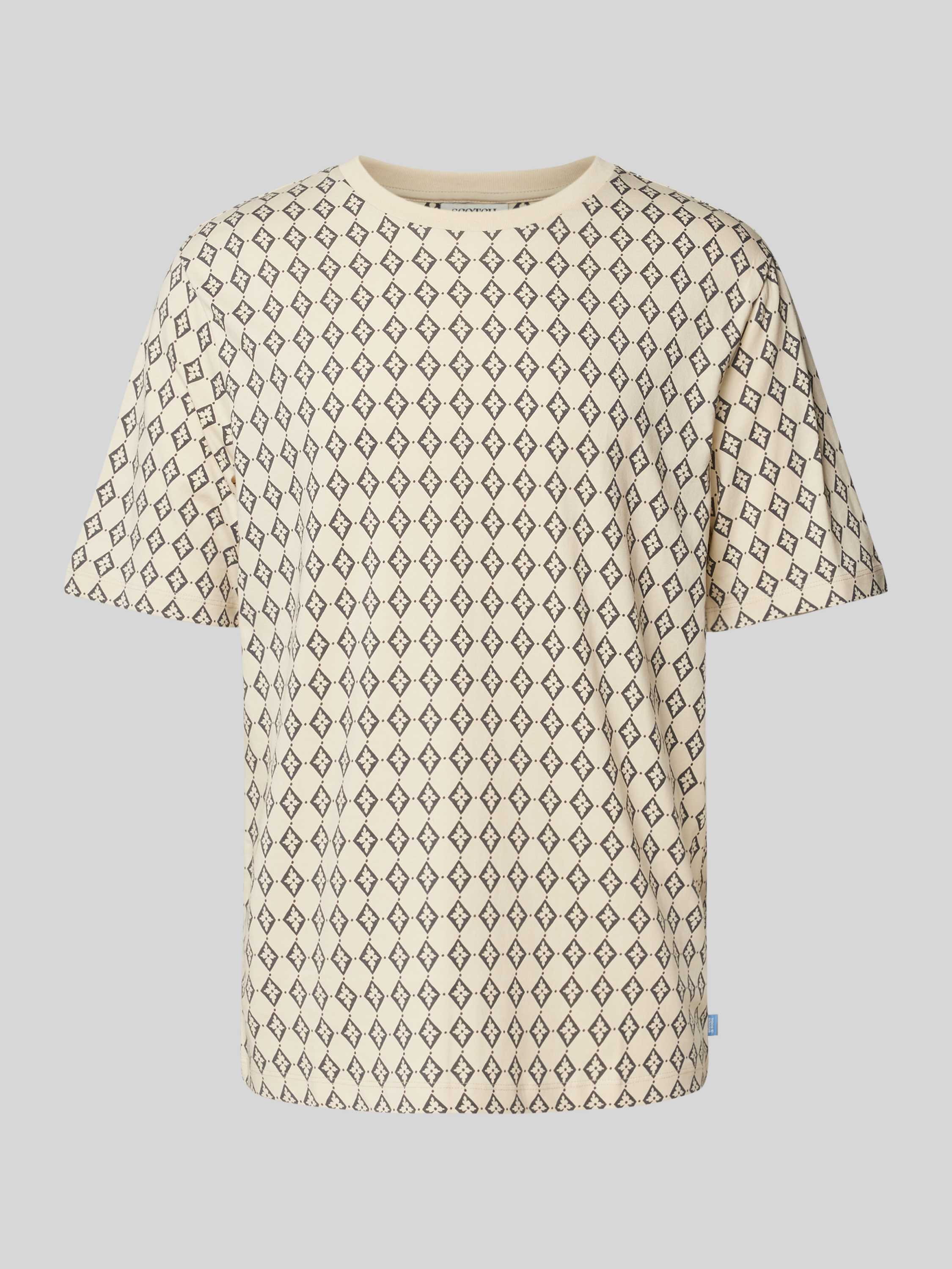 Scotch & Soda Regular fit T-shirt met motiefprint