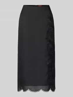 Max Mara Studio Midirok met kant model 'FIFY'