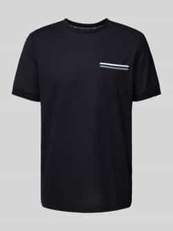 Christian Berg Men T-shirt met opgestikte borstzak
