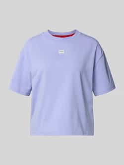 HUGO Comfort fit pyjamabovendeel van een mix van katoen en modal model 'SIGNATURE-TSHIRT'