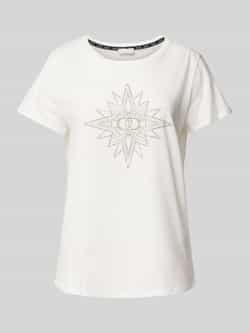 LIU JO SPORT T-shirt met strass-steentjes