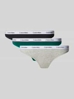 Calvin Klein Underwear String met logostitching model 'Modern'