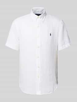 Polo Ralph Lauren Custom fit linnen overhemd met button-downkraag
